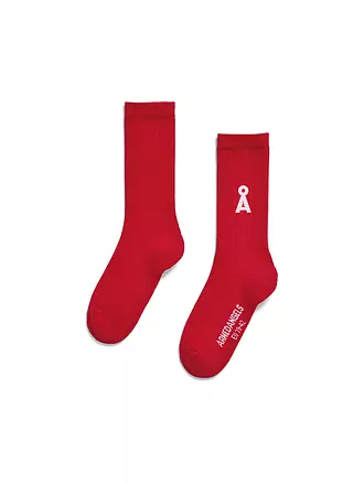 ARMEDANGELS | Socken SAAMUS BOLD scarlet red | 